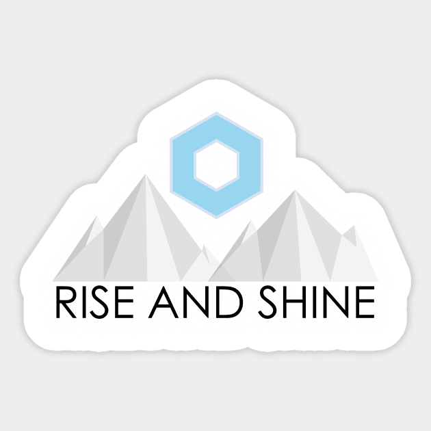 Rise and Shine Sticker by AaronCPorter